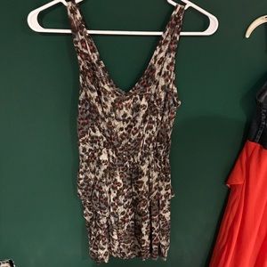 leopard dress super cute